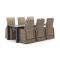Intenso Umbria/Lagundo 230cm dining tuinset 7-delig verstelbaar