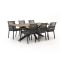 Bellagio Marudo/Furato 220cm dining tuinset 7-delig stapelbaar