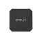 Cosi Coverplate t.b.v. Square glass set size L - Black
