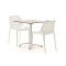 Forza Ripi/Canzo 70cm dining tuinset 3-delig stapelbaar inklapbaar
