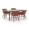 Hartman Delphine/Sophie Studio 170cm dining tuinset 5-delig