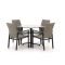 Manifesto Villongo/Canzo 80cm dining tuinset 5-delig stapelbaar inklapbaar