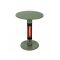 Monti HeatLine Pulse tafel met terrasverwarmer 1500W ø60cm (h: 75cm) - Green