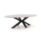 Bellagio Induno Ellips dining tuintafel 280x130cm