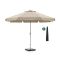 Shadowline Aruba parasol ø 350cm - Light Taupe (incl. 60 kg voet) (incl. beschermhoes)