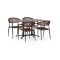 Manifesto Belpasso/Canzo 120cm dining tuinset 5-delig stapelbaar