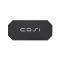 Cosi Coverplate t.b.v. Straight glass set - Black