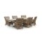 Intenso Milano/ROUGH-Y 280cm dining-lounge tuinset 7-delig