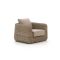 Intenso Tarcento lounge tuinstoel - Taupe - Naturel - Bruin - Wicker (vlechtwerk)