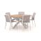 Bellagio Dranera/Fidenza ø149cm dining tuinset 6-delig stapelbaar