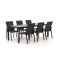 Bellagio Albinea/Sestino 220cm dining tuinset 7-delig stapelbaar