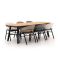 Hartman Tubb dining tuinset 240cm 7-delig verstelbaar