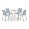 Forza Narni/Canzo ø80cm dining tuinset 5-delig stapelbaar