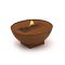 Tenderflame Prometheus 80 haard ø77,5cm (h:30cm) - Cortenstaal (incl. cover)