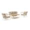 Apple Bee Condor stoel-bank loungeset 6-delig 4-zits