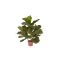 Designplants Lyrata kunstplant (h:45cm) - Groen t.b.v. potmaat S