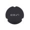 Cosi Coverplate t.b.v. Round glass set size L - Black
