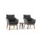 Intenso Borgetto/ROUGH-K ø40cm balkon loungeset 3-delig
