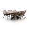 Intenso Asti/Rough-Y Ellips 240cm dining tuinset 7-delig