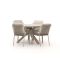 Tierra Outdoor Liv/Orbital ø 120cm dining tuinset 5-delig