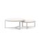 Bellagio Ficarolo lounge tuintafelset ø85cm(h:35cm)/ø65cm (h:30cm)