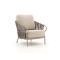 Tierra Outdoor Nuri lounge tuinstoel - Taupe - Naturel - Bruin - Rope (touw)