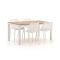 Forza Ripi/Fidenza 160cm dining tuinset 5-delig stapelbaar