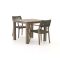 ROUGH-L Rope/ROUGH-S 90cm dining tuinset 3-delig stapelbaar