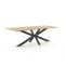 Bellagio Furato dining tuintafel 220x100cm - Teakhout