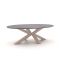Bellagio Induno Ellips low dining tuintafel 240x120cm