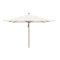 Glatz Piazza parasol 250x250cm - Ecru (158) (excl. voet) (Frame = Teak look)