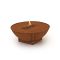 Tenderflame Prometheus 60 haard ø59,5cm (h:28cm) - Cortenstaal (incl. cover)