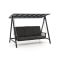Manifesto Montalo schommelbank 213cm - Charcoal (incl. kussens)