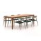 Manifesto Cavone/Bruca 220cm dining tuinset 7-delig stapelbaar