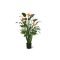 Designplants Strelitzia kunstplant (h:145cm) - Oranje t.b.v. potmaat L