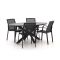 Bellagio Dranera/Fidenza ovaal 180cm dining tuinset 5-delig stapelbaar
