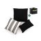 Sierkussen set Timeless Stripe Black