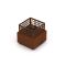 Tenderflame Agni 16 haard 16,5x16,5x17cm - Cortenstaal