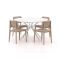 Forza Xitta/Sora ø127cm dining tuinset 5-delig