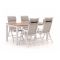 Bellagio Lugo/Fidenza 160cm dining tuinset 5-delig verstelbaar