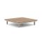 Zavelli Luminosa lounge tuintafel 122x122x25cm - Teakhout