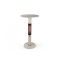 Monti HeatLine Vibe bartafel met terrasverwarmer 1500W ø60cm (h: 110cm) - Beige