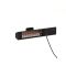 Sunred Ultra Fortuna muur terrasverwarmer 1500 Watt - Black