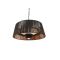 Sunred Bright Artix Corda hangende terrasverwarmer 1800 Watt - Brown