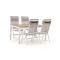 Bellagio Avenza/Fidenza 160cm dining tuinset 5-delig verstelbaar
