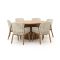 Zavelli Juntos/Santa Severina ø 150cm dining tuinset 7-delig