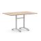 Bellagio Lisio tuintafel 140x80x75cm - Teakhout