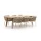 Apple Bee Pine Key/Martinique 250cm dining tuinset 7-delig