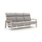 Bellagio Ledrotta lounge tuinbank 3-zits 228cm - Sand (incl. kussens)