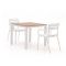 Forza Vico/Fidenza 90cm dining tuinset 3-delig stapelbaar